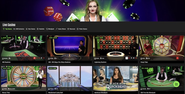 Live gameshows are among the most popular casino games to play in the UK