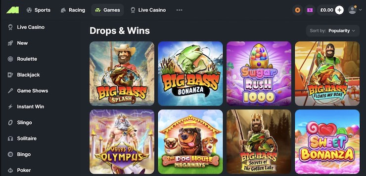 Midnite Casino is one of the best UK non GamStop casinos.