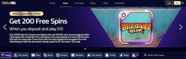 William Hill Casino is one of the best casinos not on GamStop in 2026.